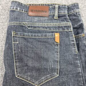 Wthinlee‎ Mens Dark Wash Denim Jeans Straight Fit Size 38
